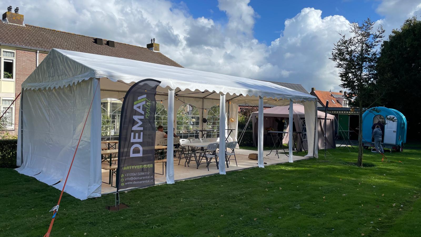 Partytent huren Middelburg